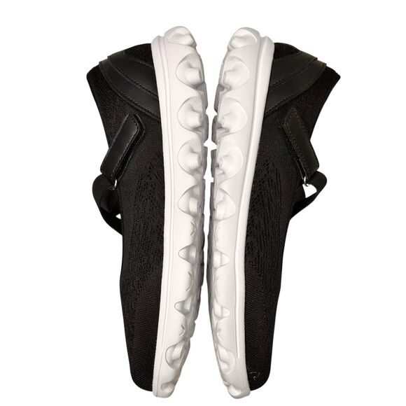 Propet Women's Mary Jane Walking Shoe Sneakers Black Fabric Size 8 Narrow - Picture 11 of 14